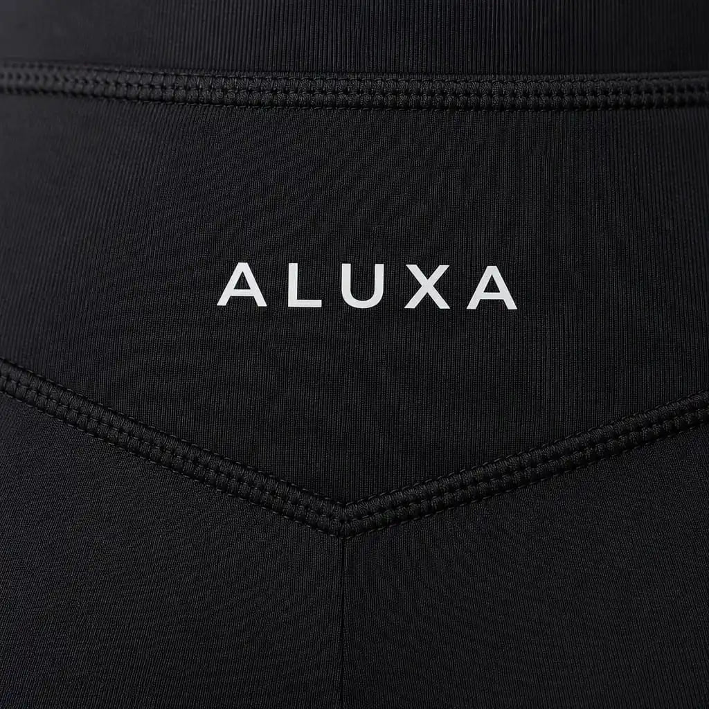 ALUXA Nura Biker Shorts Back Macro